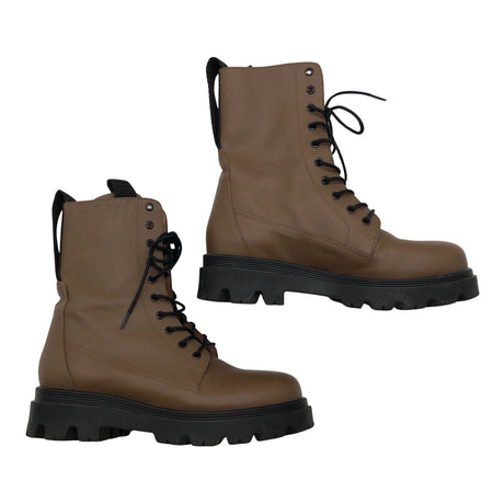 Unisex Flattered - Ankle boots, size 37 - Brown ()