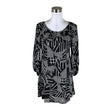 Unisex Nanso - Tricot tunic, size 36 - Black ()