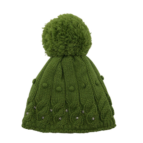 Unisex Börjesson - Winter beanie, size 52 - 54 cm - Green ()