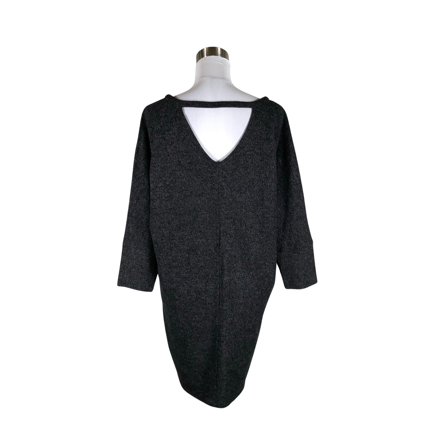 Unisex Esprit - Knit dress, size 38 - Gray (2)