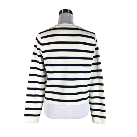Unisex Lilysilk - Cardigan, size 38 - White (2)