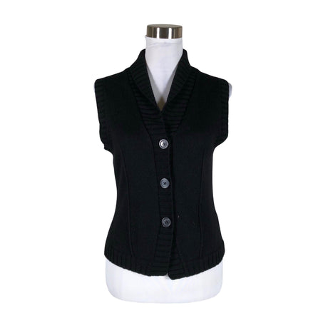Unisex Ril's - Knit vest, size 38 - Black ()