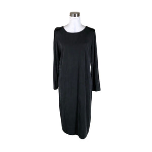 Unisex Whyred - Tricot dress, size 36 - Black (1)