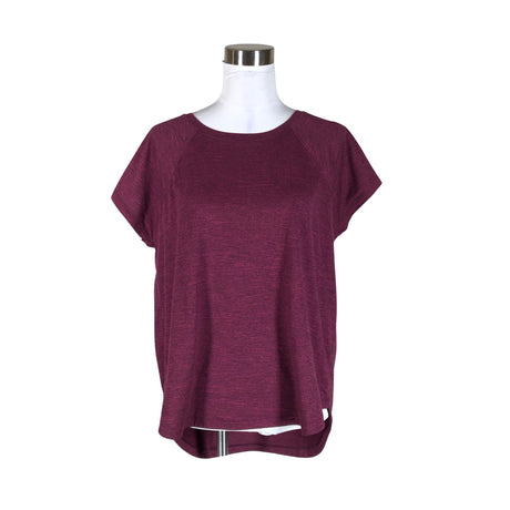 Unisex Soc - Sports shirt, short sleeve, size 40 - Violet ()