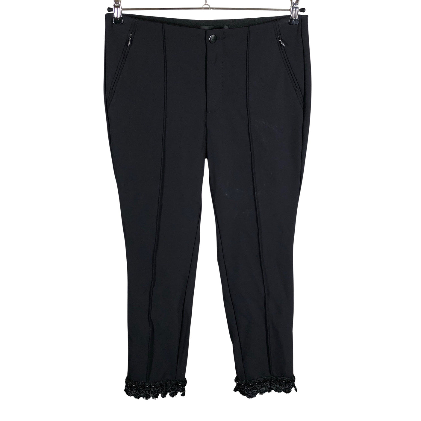 Unisex MAC - Straight leg trousers, size 40 - Black (1)