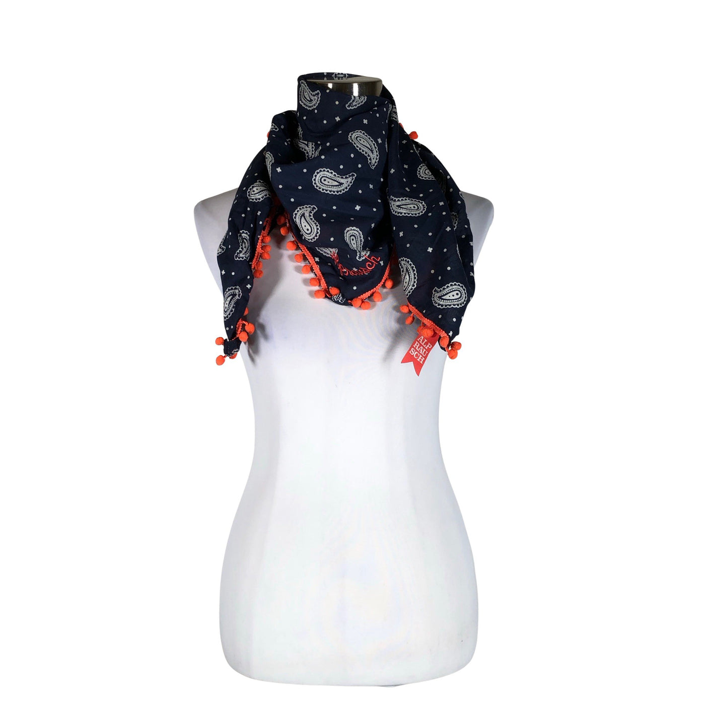 Unisex Alprausch - Scarf, size Midi - Blue (1)