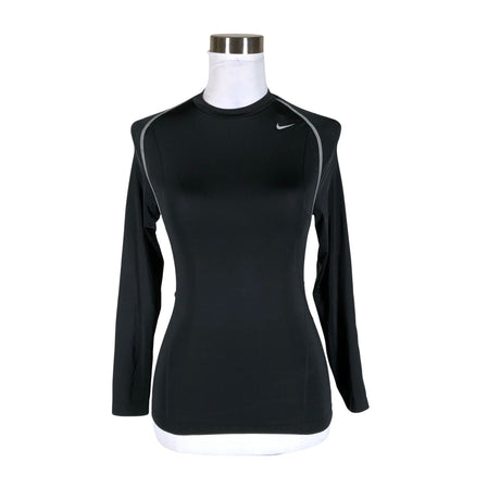 Unisex Nike - Sports shirt, long sleeve, size 38 - Black ()