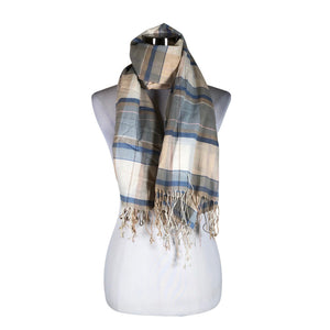 Unisex Tommy Hilfiger - Scarf, size Midi - Light blue (1)