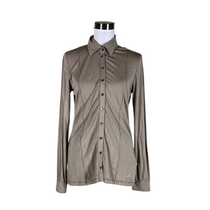 Unisex Marc Aurel - Tricot shirt, size 40 - Brown (1)
