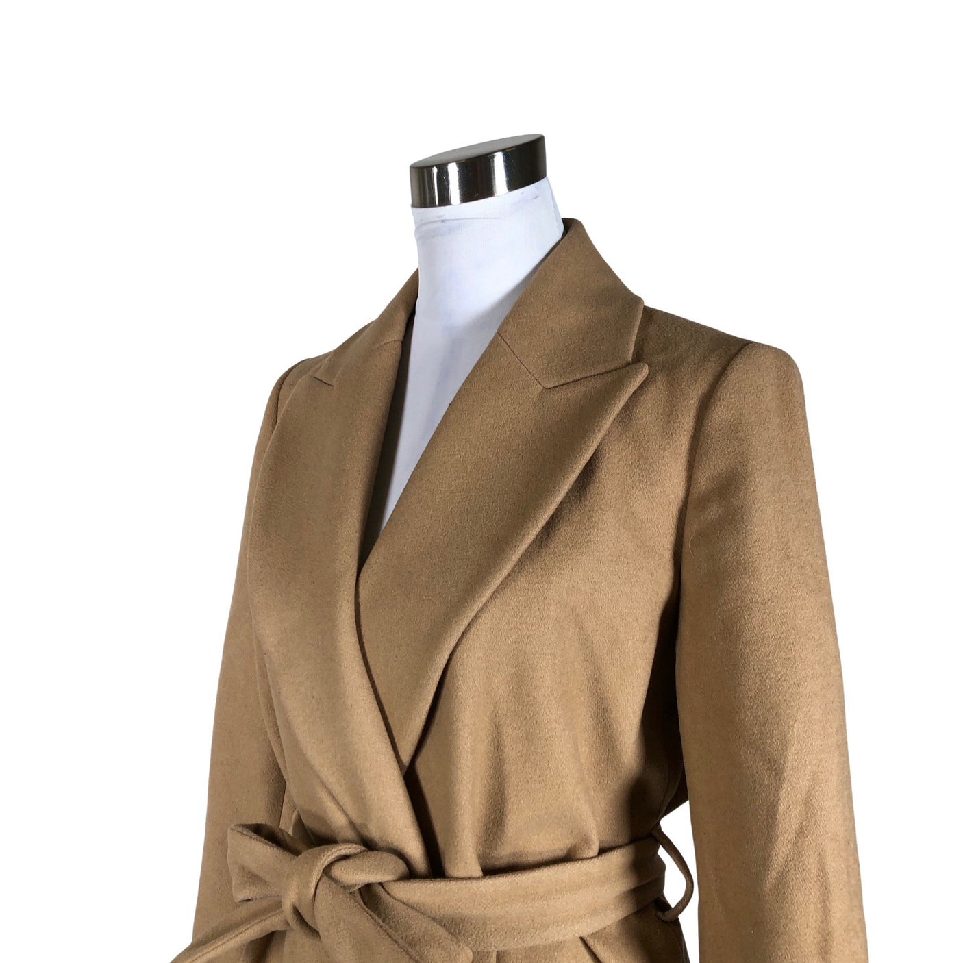 Unisex Massimo Dutti - Wool coat, size 38 - Brown (3)