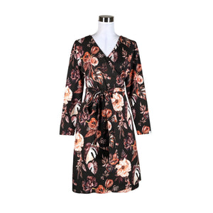 Unisex Nakoa - Tricot dress, size 40 - Brown (1)