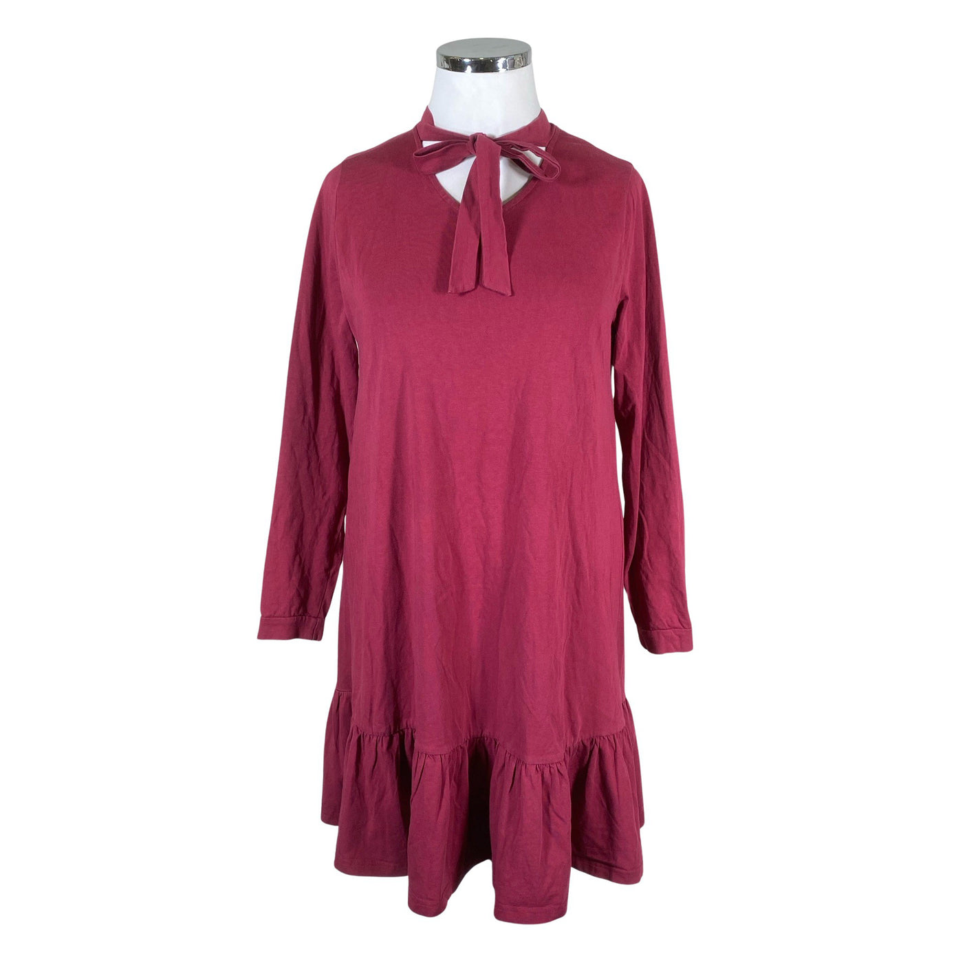 Unisex NOSH - Tricot dress, size 42 - Wine red (1)