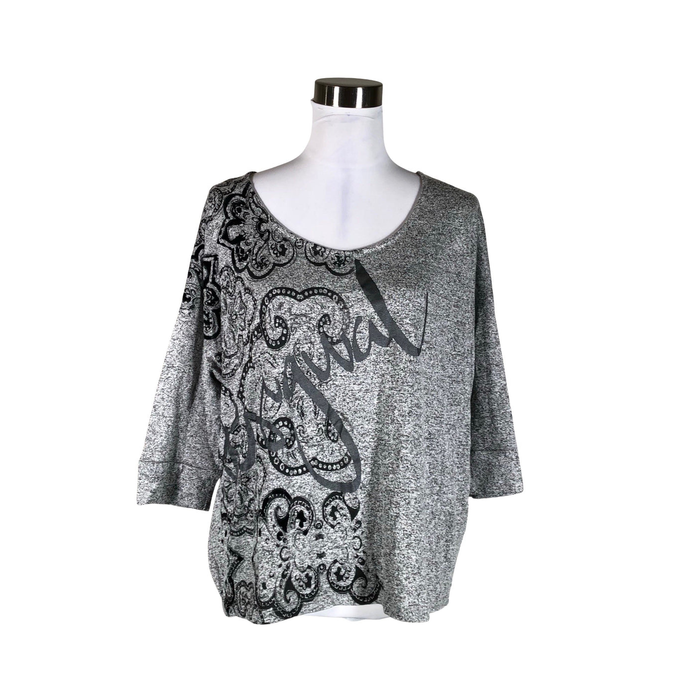Unisex Desigual - Sweater, size 38 - Gray (1)