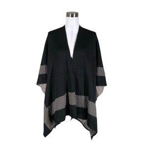 Unisex Ril's - Shawl, size Midi - Black (1)