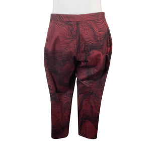 Unisex Marimekko - Straight leg trousers, size 44 - Wine red (2)