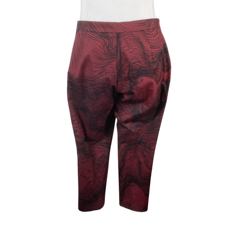 Unisex Marimekko - Straight leg trousers, size 44 - Wine red (2)