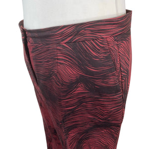 Unisex Marimekko - Straight leg trousers, size 44 - Wine red (3)