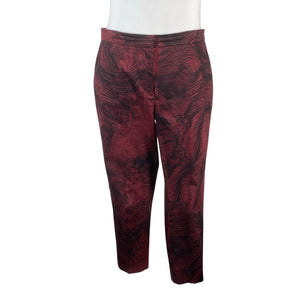 Unisex Marimekko - Straight leg trousers, size 44 - Wine red (1)