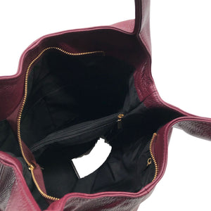 Unisex Maison Héritage - Handbag, size Maxi - Wine red (2)