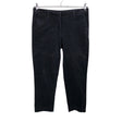 Unisex Cut & Pret - Velvet pants, size 38 - Black ()