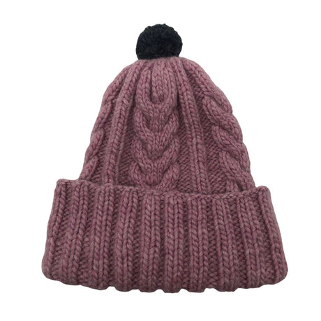 Unisex Handmade - Winter beanie, size 54 - 56 cm - Violet ()