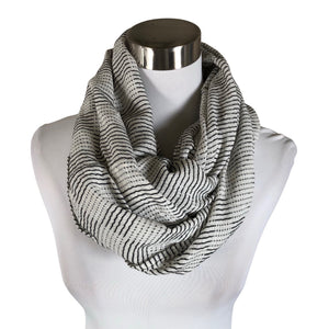 Unisex Esprit - Circle scarf, size Midi - White (1)