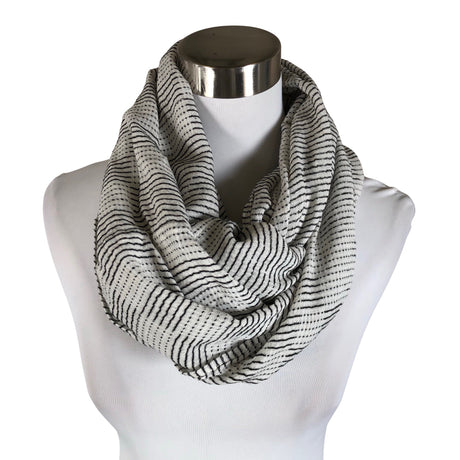 Unisex Esprit - Circle scarf, size Midi - White ()