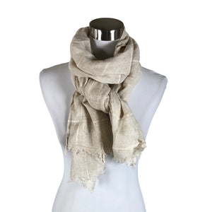 Unisex A+more - Scarf, size Maxi - Beige (1)