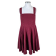 Unisex Hell Bunny - Dress, size 44 - Wine red ()