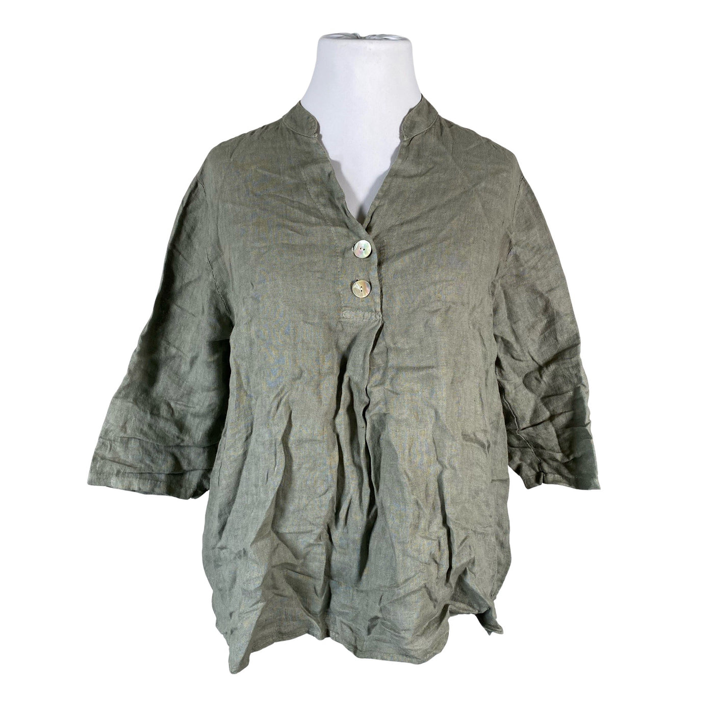 Unisex Wilhelmiina - Blouse, size 44 - Green (1)