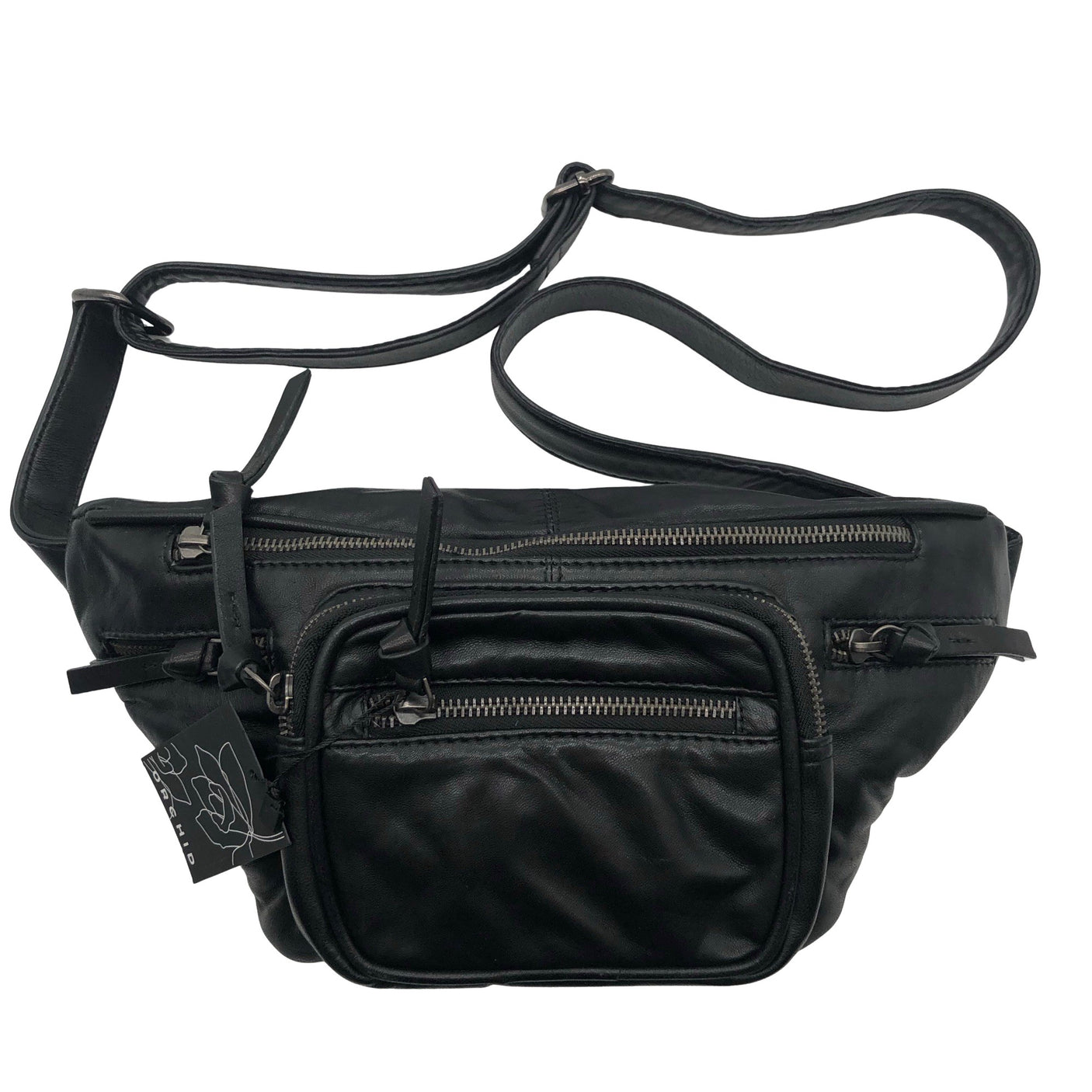 Unisex Orchid - Belt bag, size Mini - Black (1)