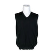 Unisex Pierre Cardin - Knit vest, size XL - Black ()