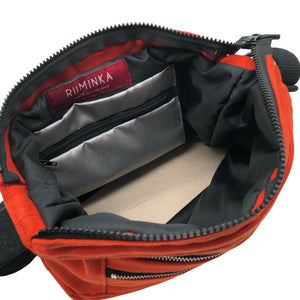 Unisex Riiminka design - Shoulder bag, size Midi - Orange (2)