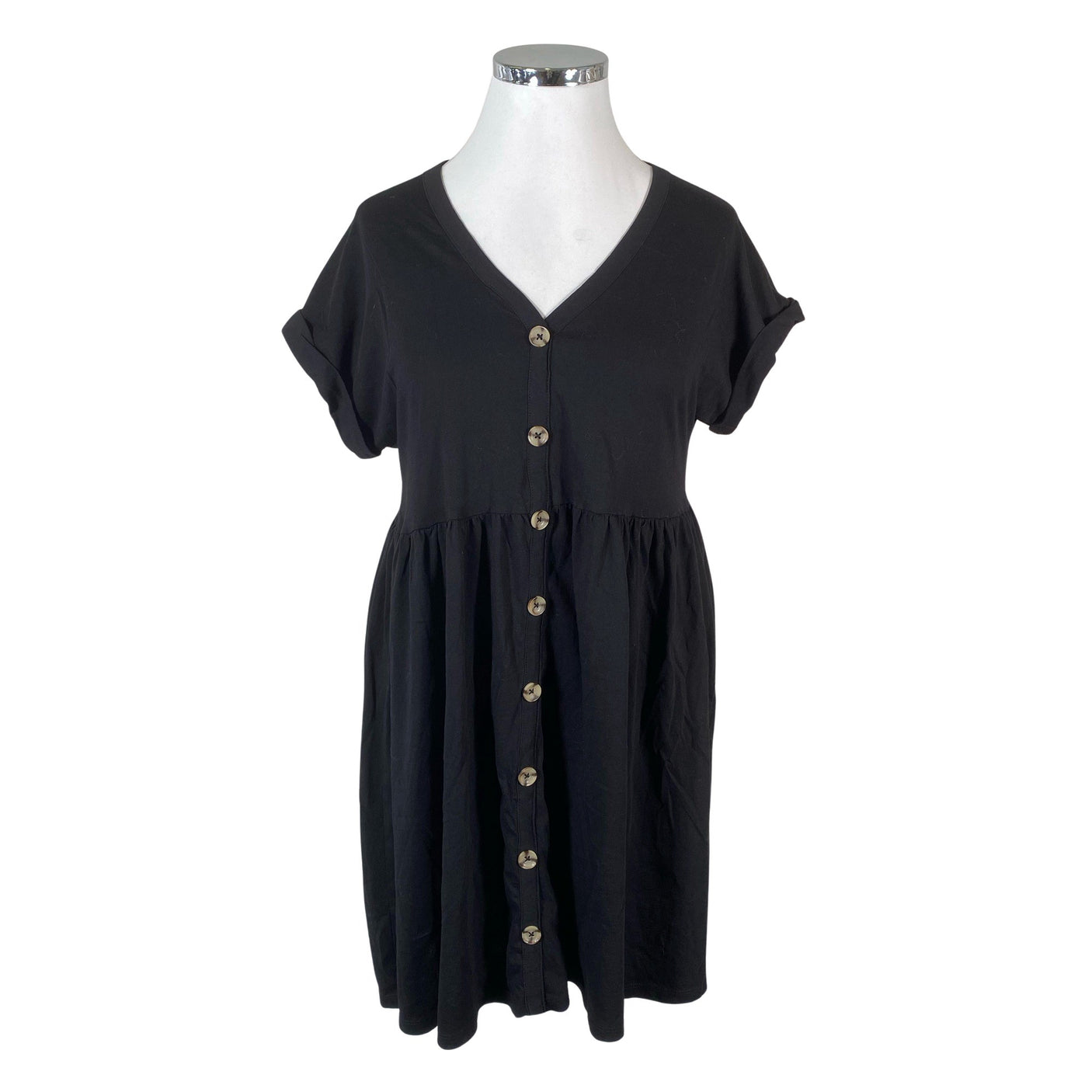 Unisex Yours - Tricot dress, size 44 - Black (1)