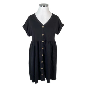 Unisex Yours - Tricot dress, size 44 - Black (1)