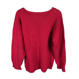 Unisex Handmade - Sweater, size 128 - 134 - Red (2)