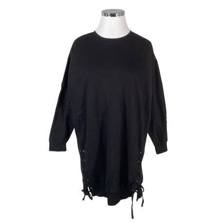 Unisex Zizzi - Sweatshirt dress, size 42 - Black ()