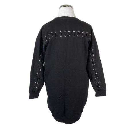 Unisex Zizzi - Sweatshirt dress, size 42 - Black (2)