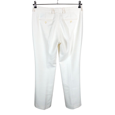 Unisex Sand - Straight leg trousers, size 38 - White (2)