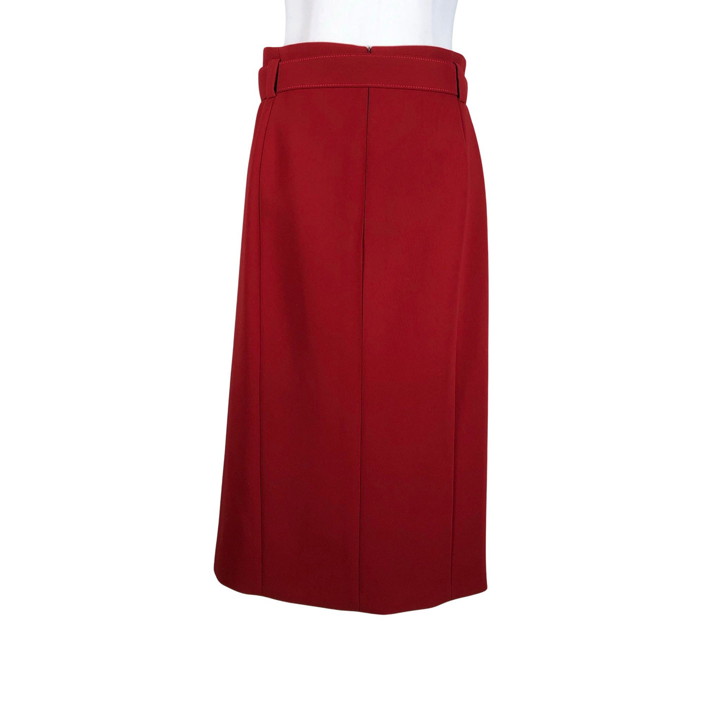 Unisex Hugo Boss - Fabric skirt, size 40 - Wine red (2)