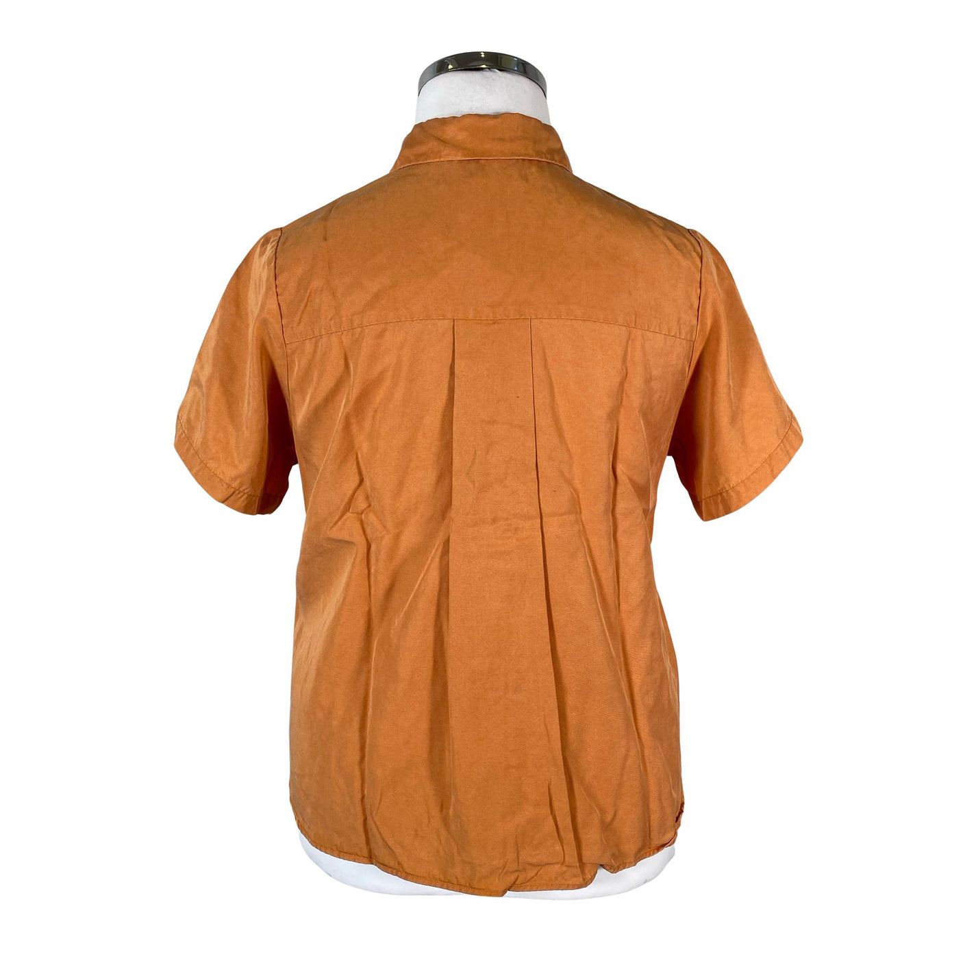 Unisex Samsoe&Samsoe - Short-sleeved blouse, size 42 - Orange (2)