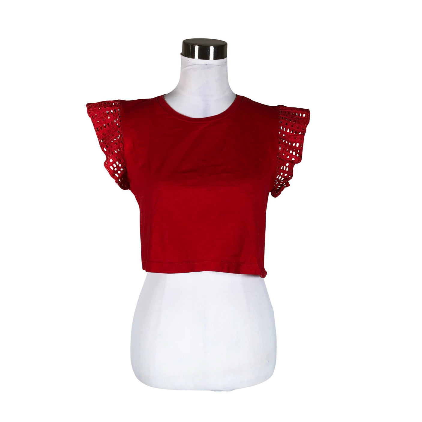 Unisex &Other Stories - T-shirt, size 38 - Red (1)