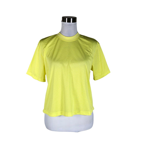 Unisex Soc - Sports shirt, short sleeve, size 36 - Yellow ()