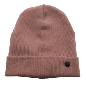 Unisex Super Yellow - Winter beanie, size 52 - 54 cm - Light pink (1)