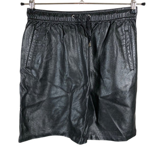 Unisex Minimum - Leather skirt, size 34 - Black (1)