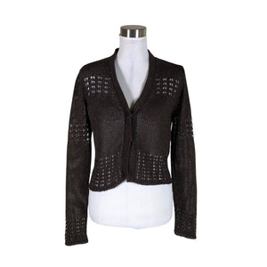 Unisex Marc Aurel - Cardigan, size 38 - Brown (1)