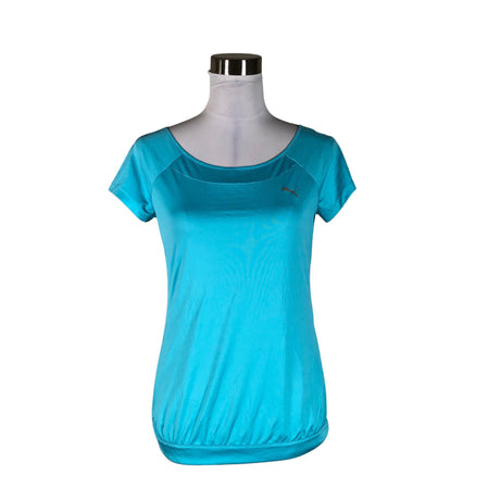 Unisex Puma - Sports shirt, short sleeve, size 38 - Blue ()