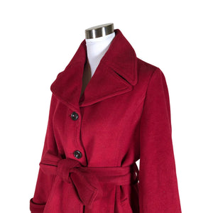 Unisex Noa Noa - Wool coat, size 38 - Red (3)