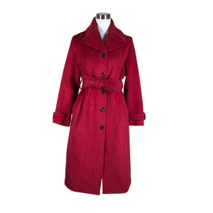 Unisex Noa Noa - Wool coat, size 38 - Red (1)