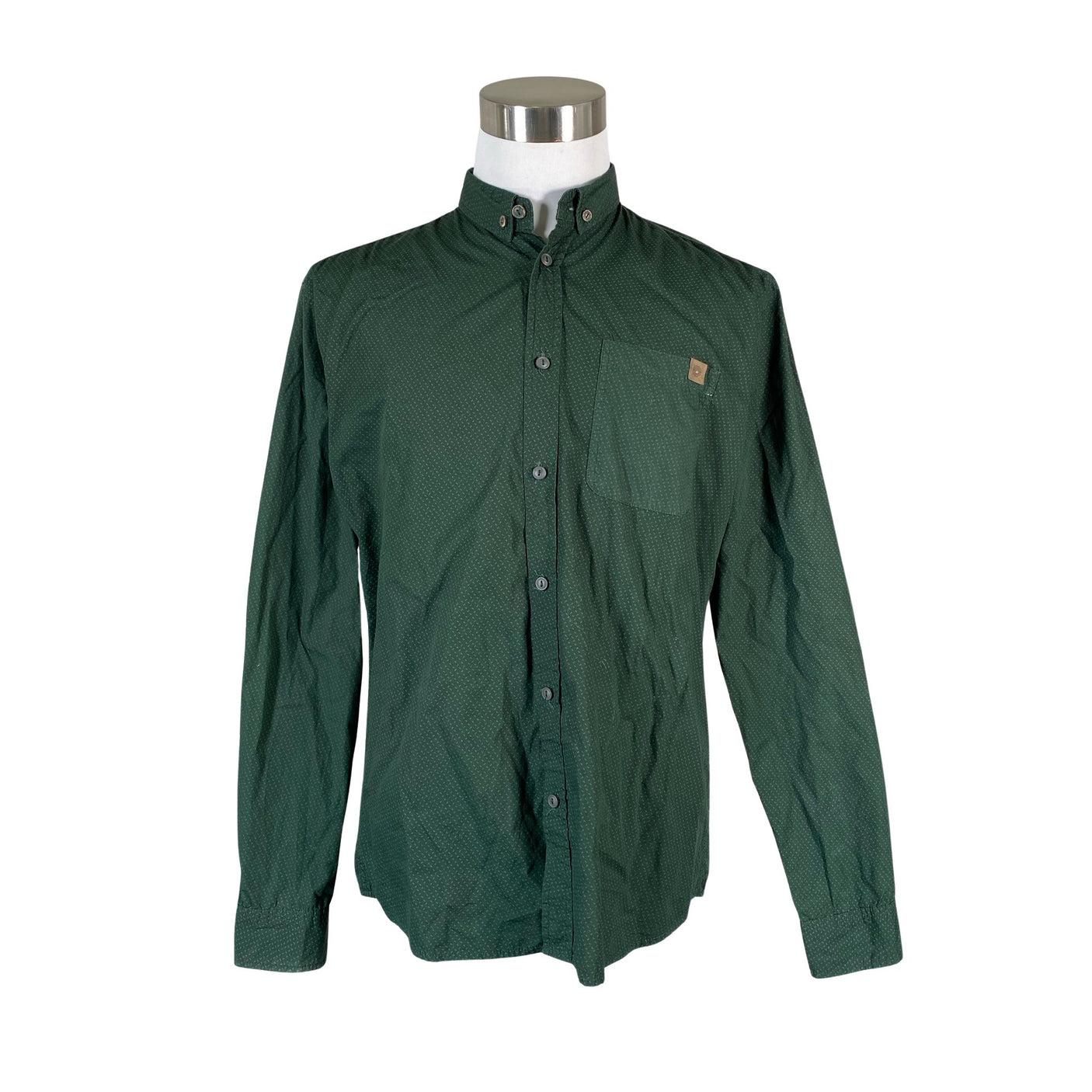 Unisex Blend - Collared shirt, size XL - Green (1)